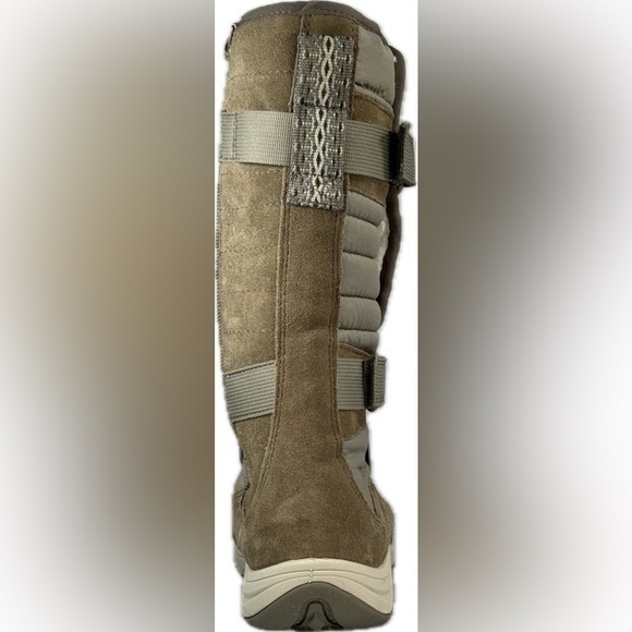 💋NWT MERRELL APPROACH SPORT TALL ZIP WATERPROOF FAUX FUR BOOTS Brindle 10 - Picture 7 of 10